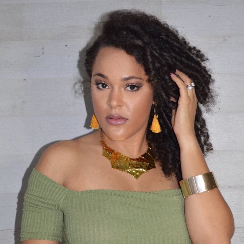 Gold Leaf Plated Collar Statement Necklace